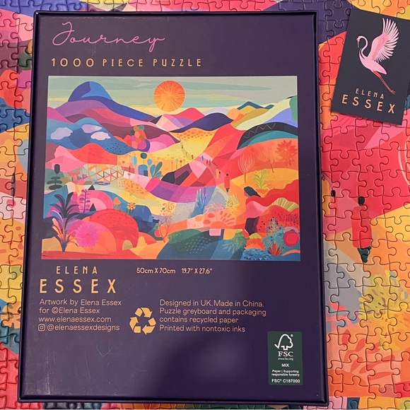 Elena Essex Premium Quality Jigsaw Puzzle | 1000 Pieces | - Picture 3 of 5